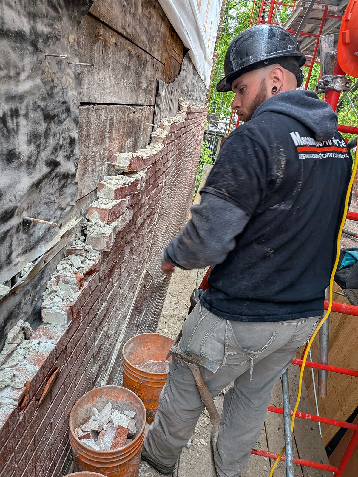 Construction et réfection de murs