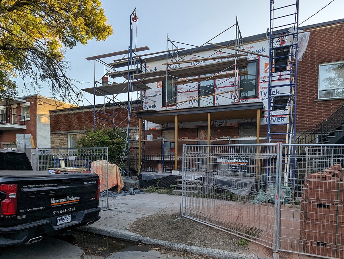 Rénovation maçonnerie à Saint-Henri